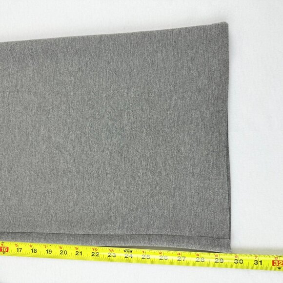 Lillusory Women's Wide Leg Elastic Drawstring Stretch Grey Sweatpants Size 8 - Picture 10 of 10